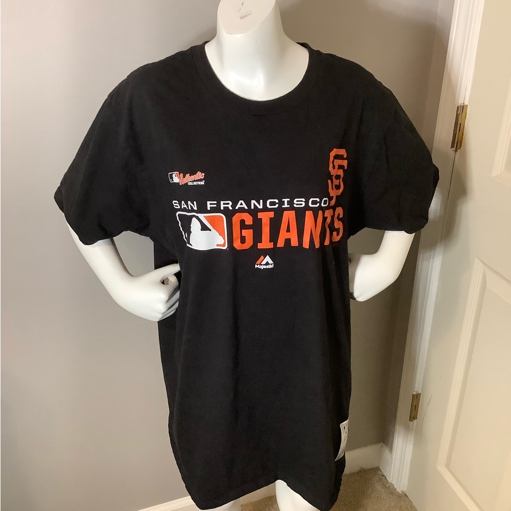 Men’s XL Majestic San Francisco Giants Black T-Shirt